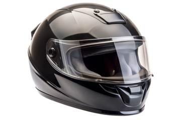 motorcycle helmet isolated on white