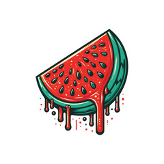 watermelon illustration