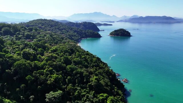 view from sea Paraty - Brasil