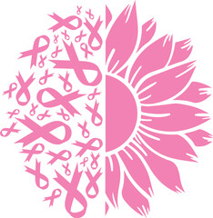 Breast Cancer T-shirt Design, Breast Cancer Awareness, Inspirational Breast Cancer Survivor T-Shirt, Hope and Strength Pink Ribbon, Support Breast Cancer Fighters, Faith Over Fear, Warrior Woman.