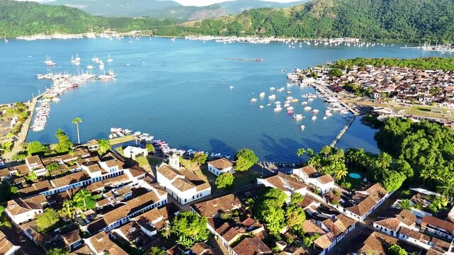 view from sea Paraty - Brasil