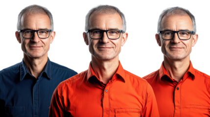 Happy Engineers in Colorful Shirts Celebrating Workplace Achievements Generative AI