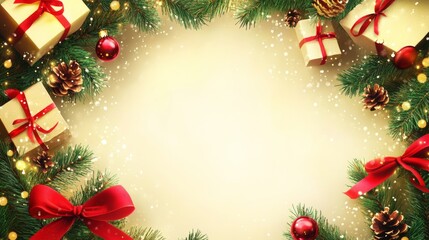 realistic christmas background