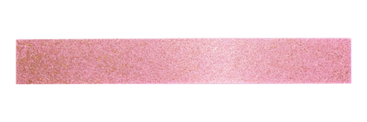 PNG Pink glitter gold adhesive strip white background rectangle magenta.