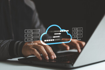 Exchange information and data with internet cloud technology. Digital system for transferring...