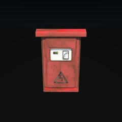 red electric box