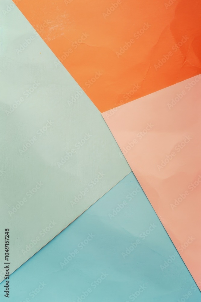 Poster colorful background with a blue square in the middle. the background is made up of different colored