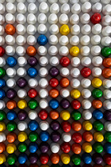 Playful Conceptss: Colorful gamefigurines in a pattern symbolizing increasing diversity
