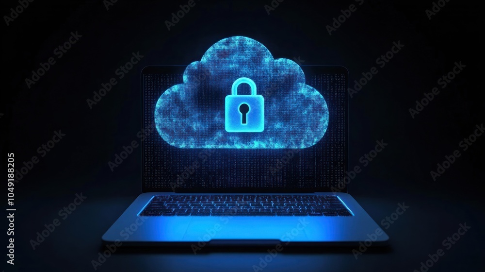 Poster cyber security and data protection with cloud computing