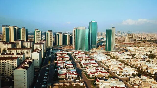 Empire Complex in Erbil, the capital of the Kurdistan Region, architectural construction in Erbil