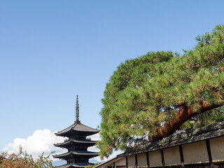 京都の八坂の塔