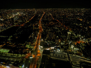 大阪の夜景