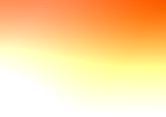 Obraz premium Orange - white gradient horizontal background. Background for design, print and graphic resources. Design: flyers, business cards, banners, packaging. 