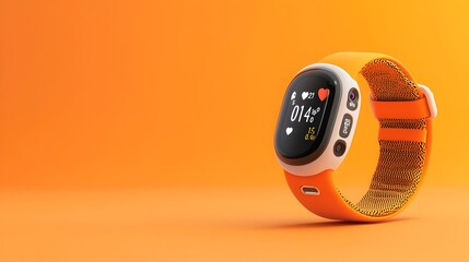 Digital health tracking device monitoring real time body temperature data for connected healthcare and preventative wellness  Sleek