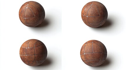 Realistic Renderings of Volleyballs on a Clean Surface Generative AI