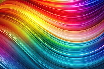 Obraz premium Abstract background with bright colors and curved lines