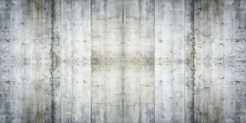 Obraz premium Symmetrical gray and white concrete wall texture