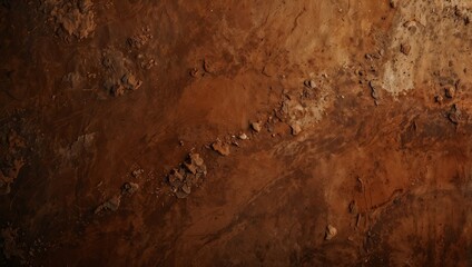 Warm Earth-Toned Background: A background in warm earth tones like terracotta or clay, creating a grounded and organic feel for product placement or text, Copy space.