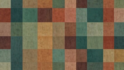 Faded Geometric Pattern Background: Geometric pattern on a muted pastel background, adding interest while keeping a clean design. Copy space.