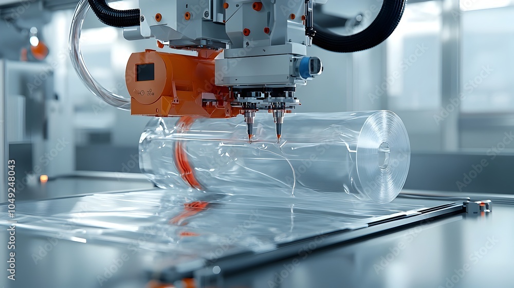 Aufkleber robotic automation system packaging thin metal sheets with protective layering for secure storage an