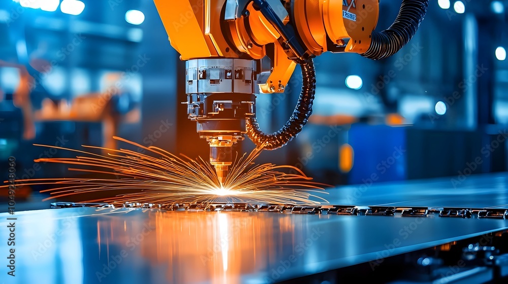 Leinwandbilder robotic automation of the packaging process for thin metal sheets encasing them in protective layers