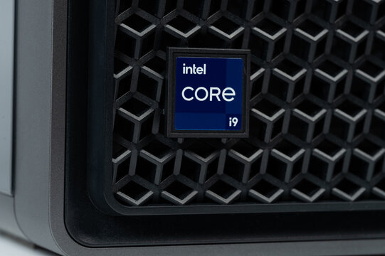 Intel core i9 processor on computer