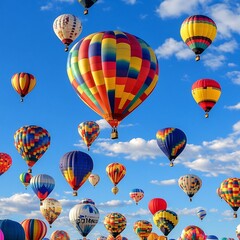 Obraz premium hot air balloons