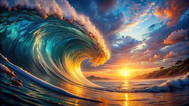 Forced perspective interdimensional wave of imagination