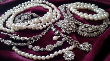 Elegant Collection of Vintage Pearl Jewelry