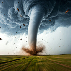 Tornado in the field