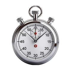 3D Stopwatch ,3D Render isolated on white background
