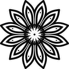 Mandala Pattern Ideas Circular Pattern in the Form of a Mandala Decorative Ornament in Ethnic Oriental Style.