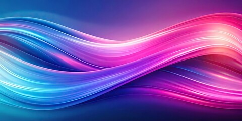 Fototapeta premium Symmetrical abstract background with wave paint