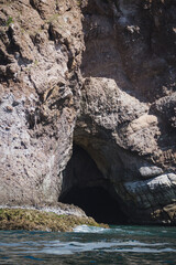 cave in the sea