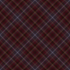 Prep School Plaid Check Seamless Pattern - Cute plaid check repeating pattern design