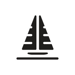 Fototapeta premium Boat or Sail Logo Template Icon