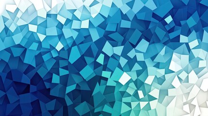Obraz premium A background gradient that transitions from deep blue to light blue and ends with pure white at the bottom, creating a calm and relaxing feel.