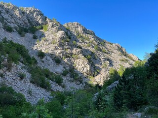 Mala Paklenica Canyon, Seline (Paklenica National Park, Croatia) - Die Schlucht von Mala Paklenica, Seline (Nationalpark, Kroatien) - Kanjon Male Paklenice (Nacionalni park Paklenica, Hrvatska)