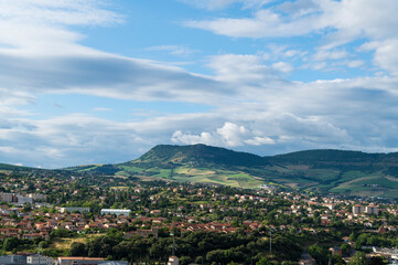 Vue sur Millau