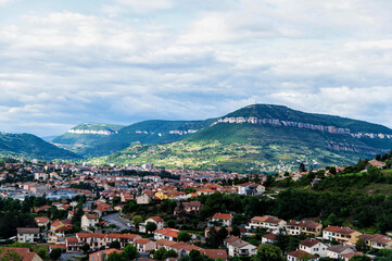Vue sur Millau