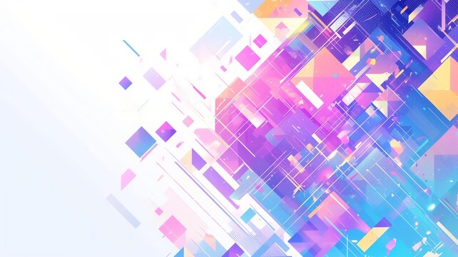 Fototapeta 幾何学模様の背景画像