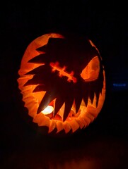 Fototapeta premium halloween jack o lantern