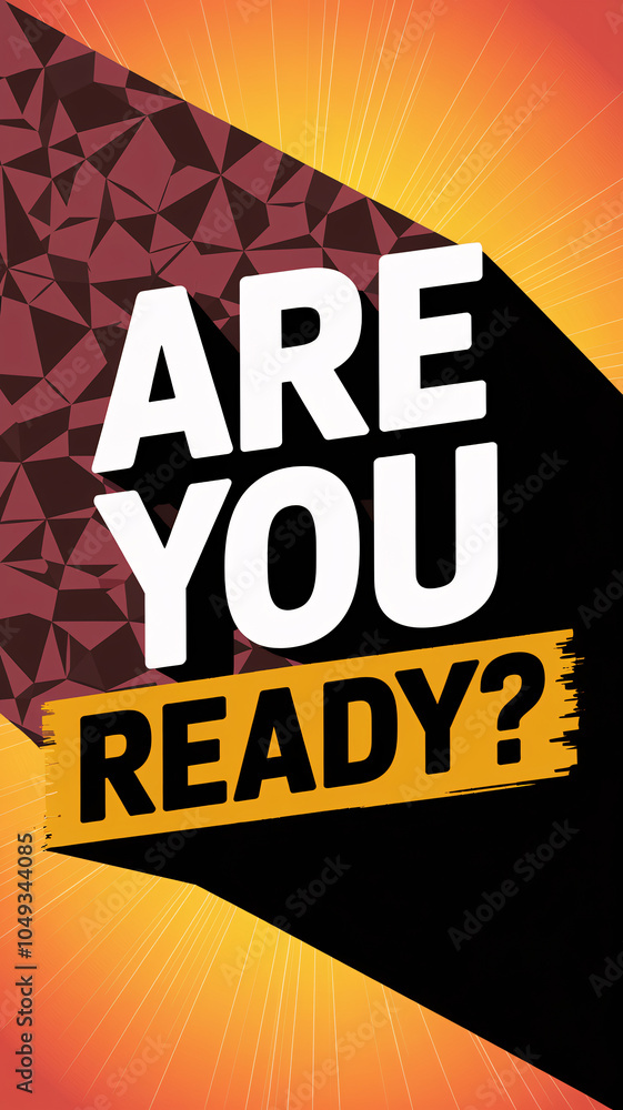 Poster dynamic design featuring 