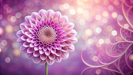 Small delicate flower with intricate patterns on petals in shades of pink and purple, spring, tiny, delicate, blooming