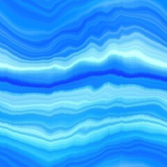 Modern summer striped blur wash seamless pattern background for trendy beach wear and coastal living designs. Repeatable alcohol ink bleed effect in blue white indigo colors