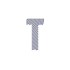 Letter T Logo Vector Design 