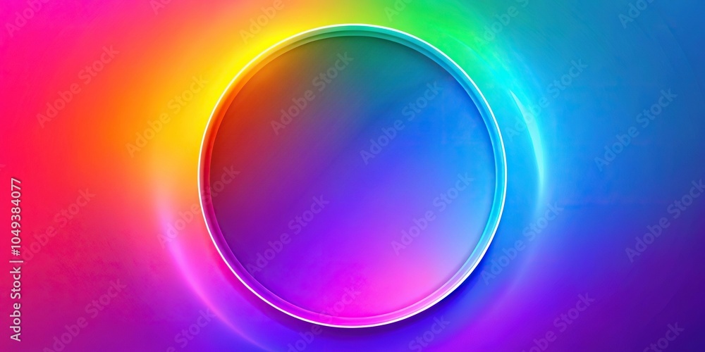 Poster modern colorful abstract background with circles