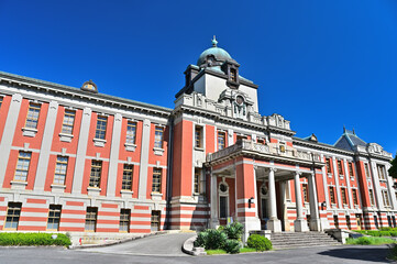 青空の名古屋市市政資料館　愛知県名古屋市