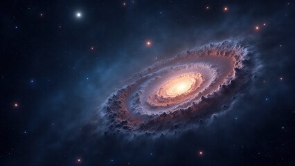 Obraz premium Visionary sci-fi backgrounds featuring advanced alien civilizations and futuristic megastructures. Combining cutting-edge scientific concepts with imaginative technological possibilities for stunning