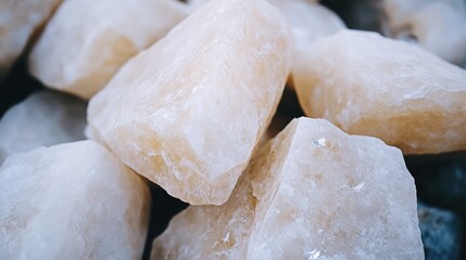 closeup of crystalline minerals with sharp edges embedded in rock.